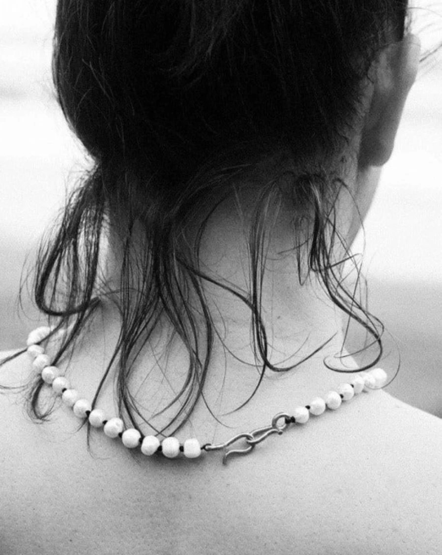 Rue Blanche Women's Elegant Pearl Necklace - Lepagon Collection