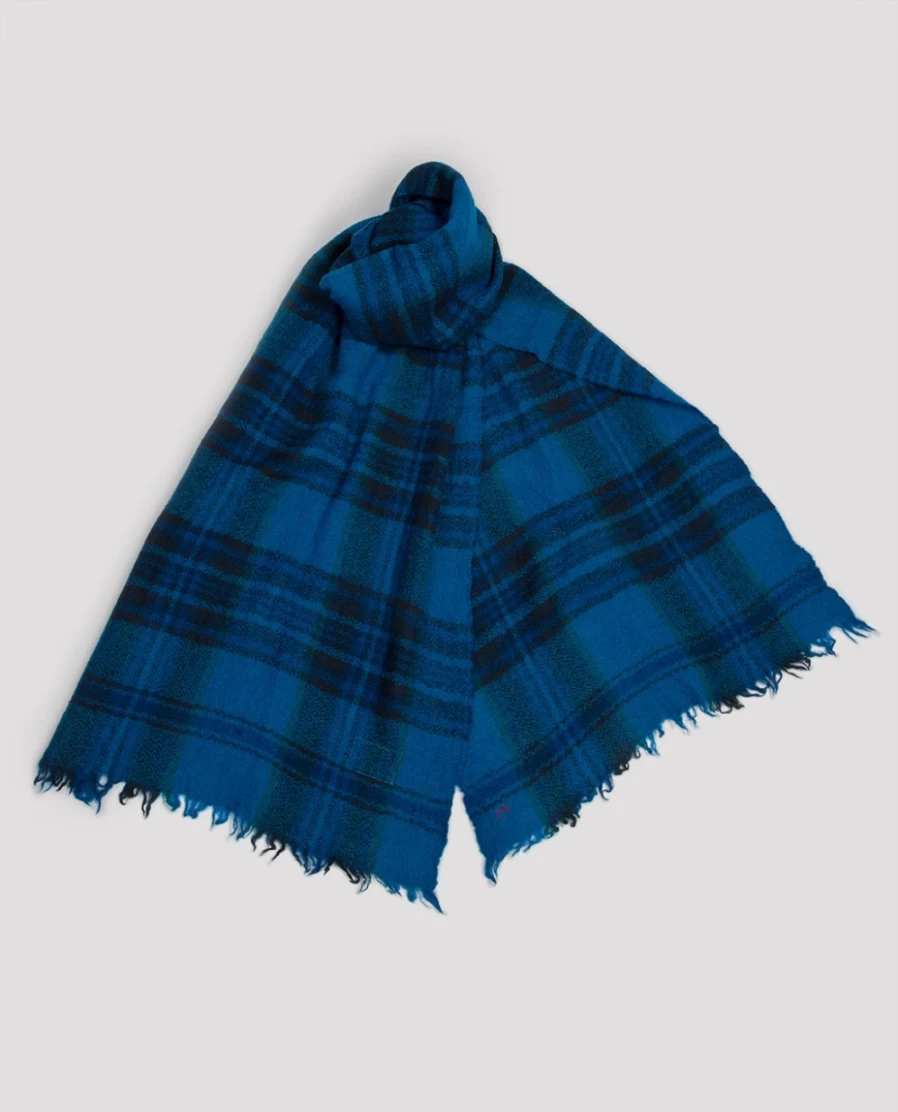 Rue Blanche Women's Blue Moismont Scarf - Soft Winter Accessory