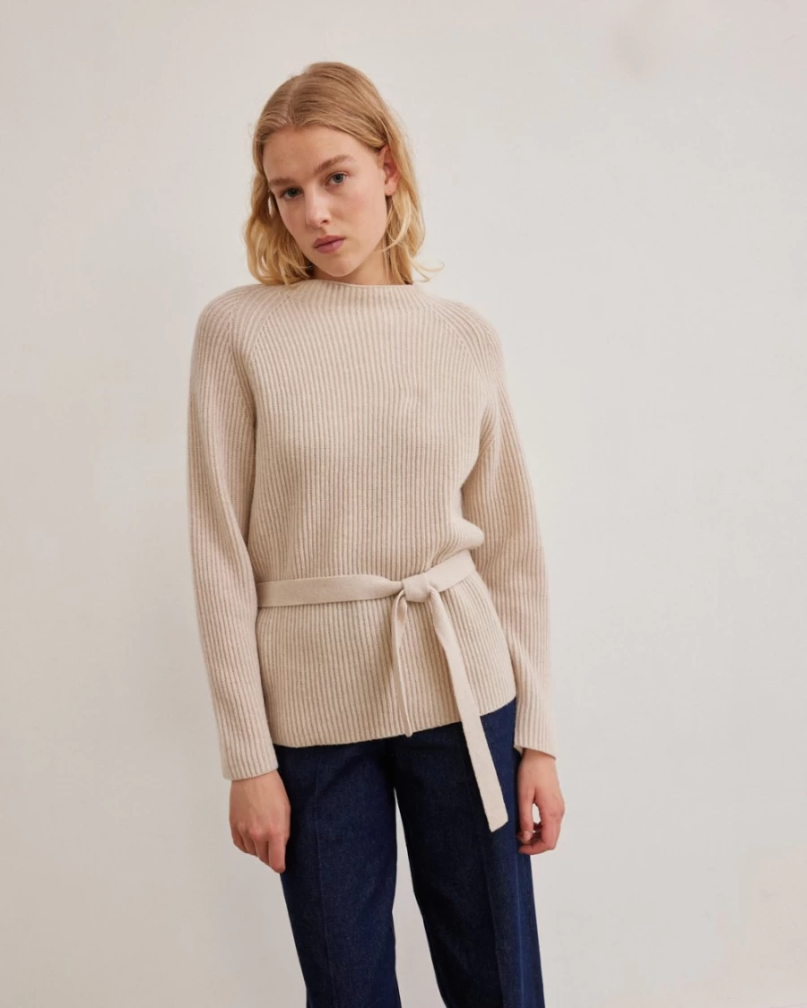Rue Blanche Women's Shep Ribs ML 23H Avoine Sweater