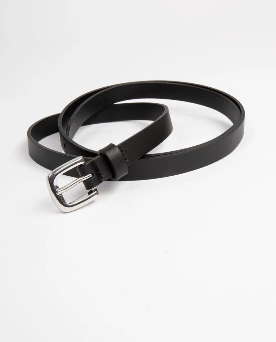 Rue Blanche Women's Belti Belt 22P Black Fashion Accessory