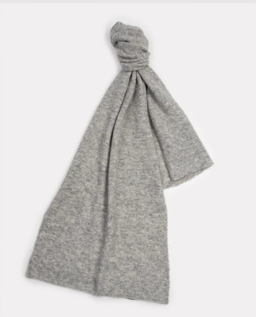 Rue Blanche Women's Mokid Scarf 22H Grey - Soft Winter Wrap for Women
