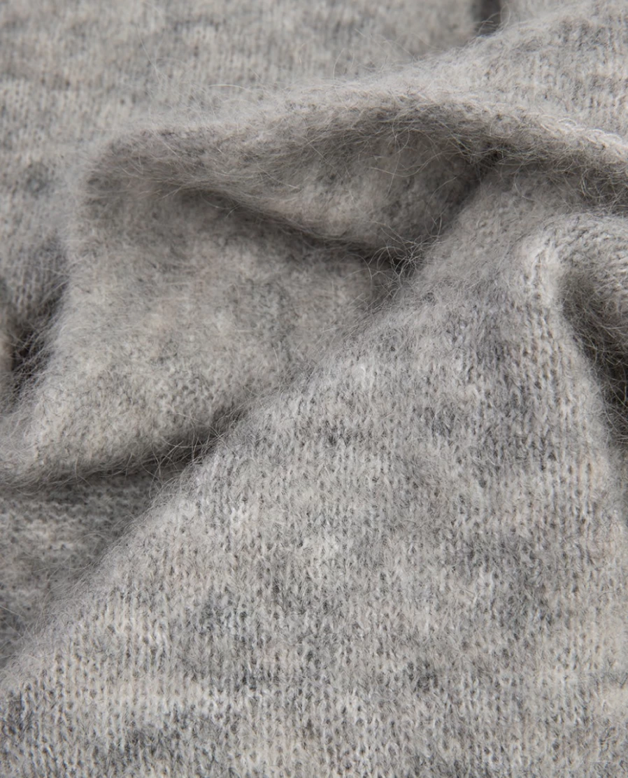 Rue Blanche Women's Mokid Scarf 22H Grey - Soft Winter Wrap for Women