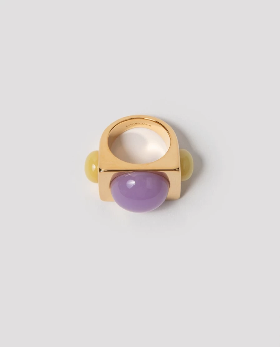 Rue Blanche Women's Mauve Ring 23R04 Lucas Jack Design 23H