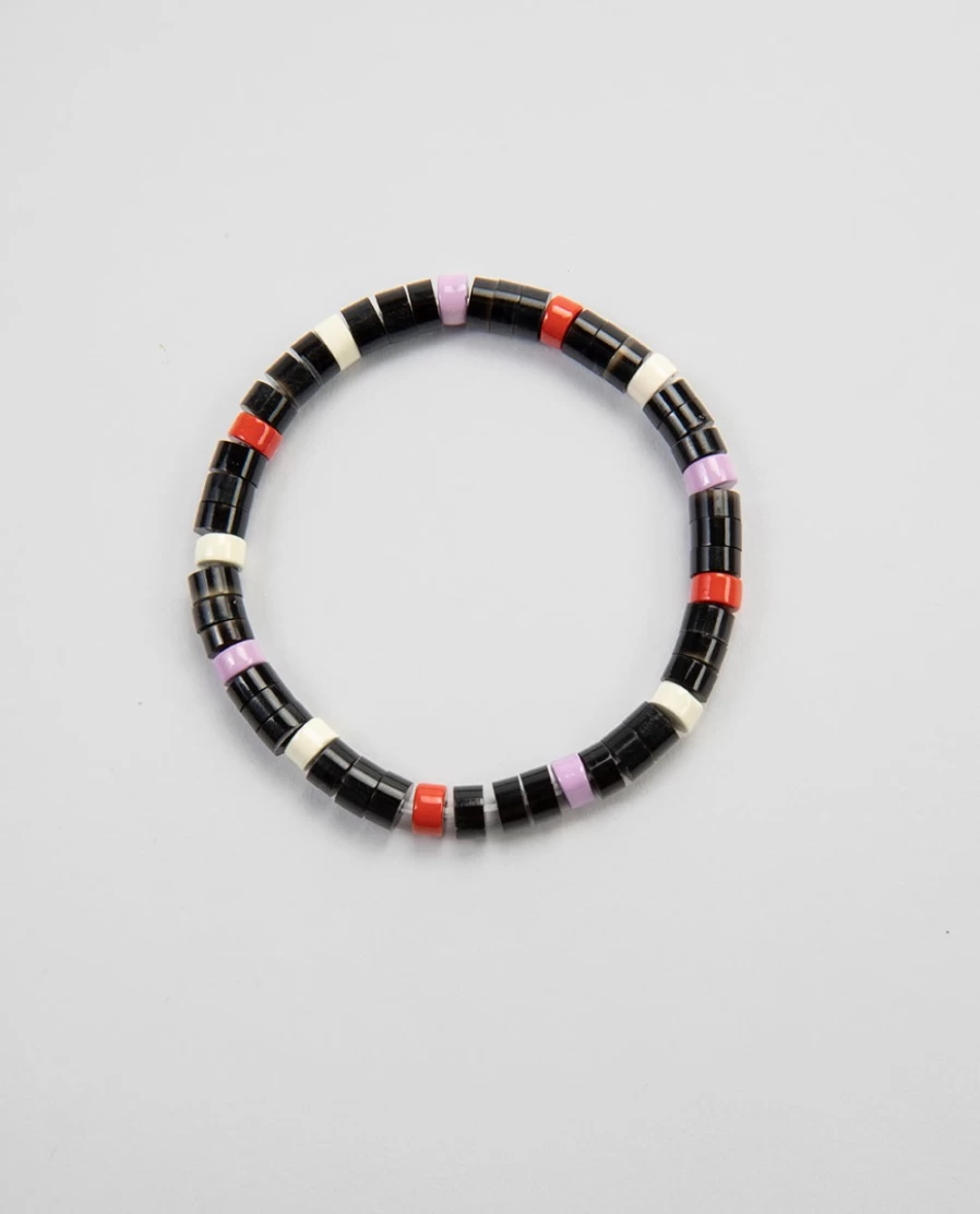 Rue Blanche Women's Pastilles Elastic Bracelet - 23E L'Indochineur Stylish Stretch Bangle