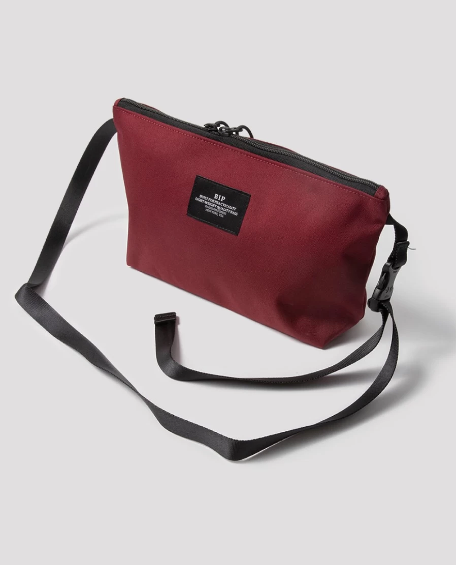 Rue Blanche Women's Burgundy Fannypack - Stylish Waist Bag for Everyday Use