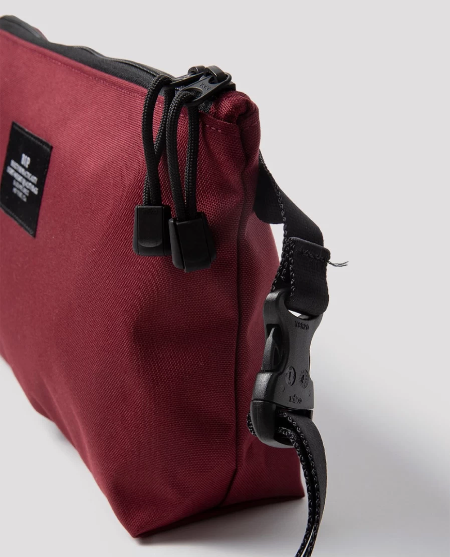 Rue Blanche Women's Burgundy Fannypack - Stylish Waist Bag for Everyday Use