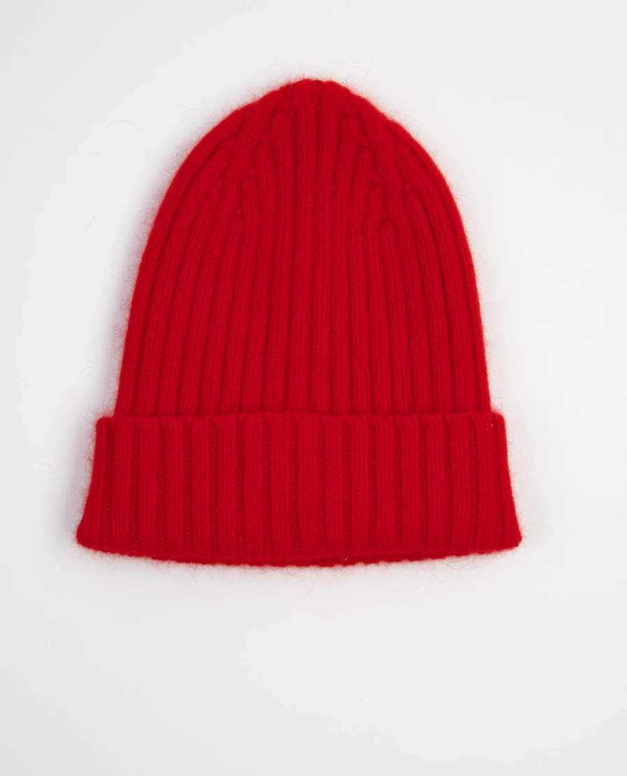 Rue Blanche Women's Le Grand Bonnet Hat in Red - Stylish French Beret
