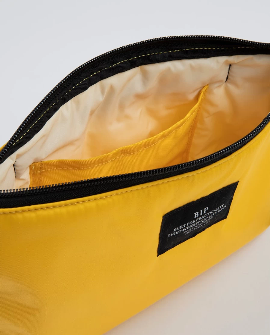 Rue Blanche Women's Yellow Crossbody Fanny Pack - Stylish Waist Bag for Everyday Use