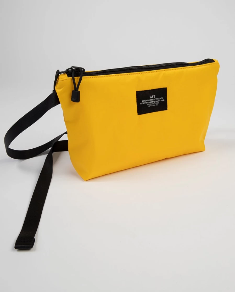 Rue Blanche Women's Yellow Crossbody Fanny Pack - Stylish Waist Bag for Everyday Use