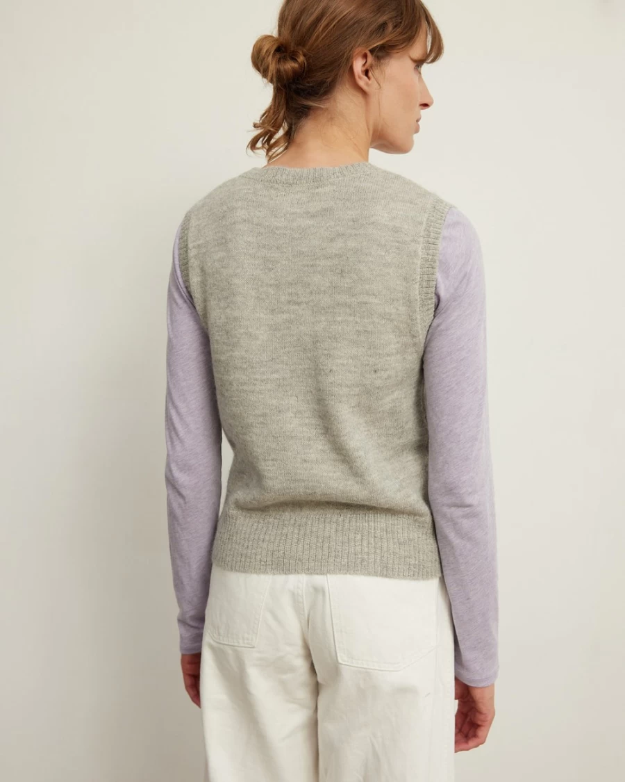 Rue Blanche Women's Luxalpa Gilet 22A Grey Vest